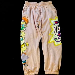 Pink Rugrats sweatpants size M